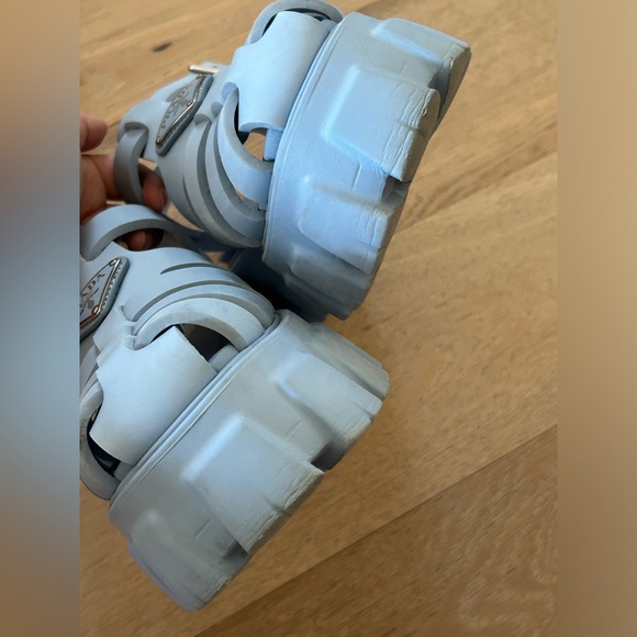 Prada Monolith Sandals, size 37 - Picture 5 of 9